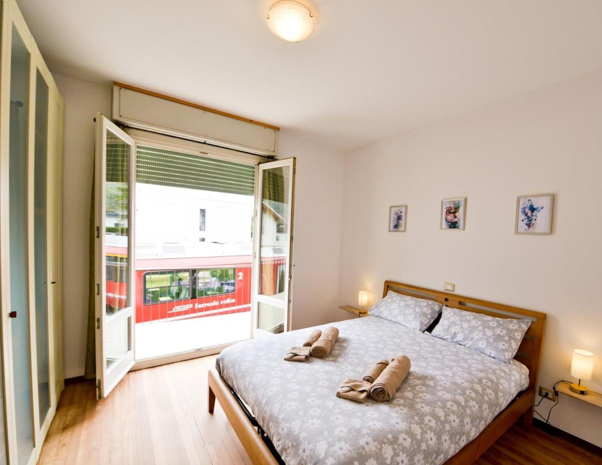 Alp Gruem Apartment - 8 Min Walk To Bernina Express Tirano Exterior photo
